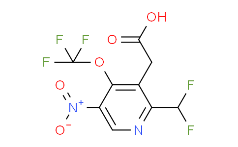 AM146109 | 1806049-76-2 | 2-(Difluoromethyl)-5-nitro-4-(trifluoromethoxy)pyridine-3-acetic acid