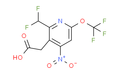 AM146110 | 1805293-72-4 | 2-(Difluoromethyl)-4-nitro-6-(trifluoromethoxy)pyridine-3-acetic acid