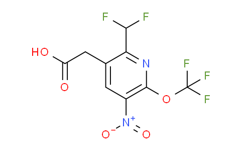 AM146111 | 1805086-47-8 | 2-(Difluoromethyl)-5-nitro-6-(trifluoromethoxy)pyridine-3-acetic acid