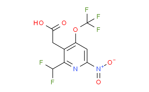 AM146115 | 1805293-94-0 | 2-(Difluoromethyl)-6-nitro-4-(trifluoromethoxy)pyridine-3-acetic acid