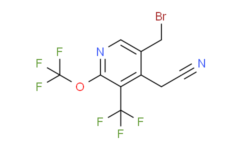 AM146116 | 1804671-21-3 | 5-(Bromomethyl)-2-(trifluoromethoxy)-3-(trifluoromethyl)pyridine-4-acetonitrile