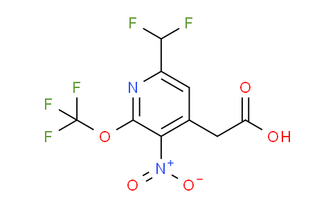 AM146117 | 1805293-80-4 | 6-(Difluoromethyl)-3-nitro-2-(trifluoromethoxy)pyridine-4-acetic acid
