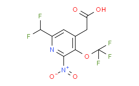 AM146120 | 1805293-99-5 | 6-(Difluoromethyl)-2-nitro-3-(trifluoromethoxy)pyridine-4-acetic acid