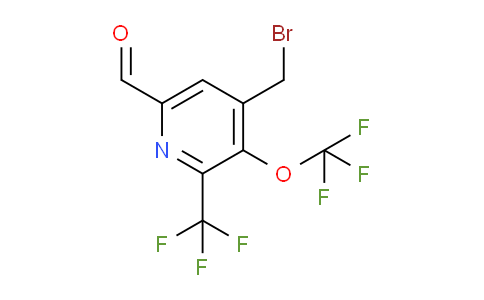 AM146125 | 1805289-66-0 | 4-(Bromomethyl)-3-(trifluoromethoxy)-2-(trifluoromethyl)pyridine-6-carboxaldehyde