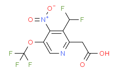 AM146126 | 1806049-85-3 | 3-(Difluoromethyl)-4-nitro-5-(trifluoromethoxy)pyridine-2-acetic acid