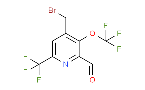 AM146127 | 1806775-40-5 | 4-(Bromomethyl)-3-(trifluoromethoxy)-6-(trifluoromethyl)pyridine-2-carboxaldehyde