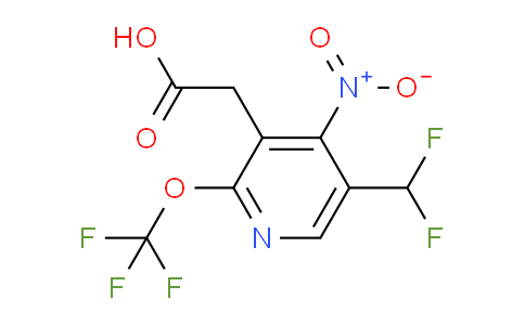 AM146128 | 1805294-09-0 | 5-(Difluoromethyl)-4-nitro-2-(trifluoromethoxy)pyridine-3-acetic acid