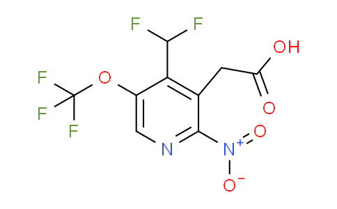 AM146132 | 1806765-73-0 | 4-(Difluoromethyl)-2-nitro-5-(trifluoromethoxy)pyridine-3-acetic acid