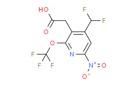 AM146133 | 1805299-84-6 | 4-(Difluoromethyl)-6-nitro-2-(trifluoromethoxy)pyridine-3-acetic acid