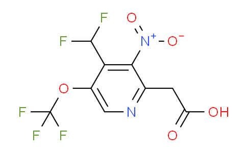 AM146134 | 1805299-92-6 | 4-(Difluoromethyl)-3-nitro-5-(trifluoromethoxy)pyridine-2-acetic acid
