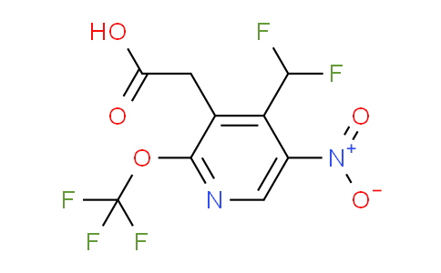 AM146136 | 1806049-86-4 | 4-(Difluoromethyl)-5-nitro-2-(trifluoromethoxy)pyridine-3-acetic acid