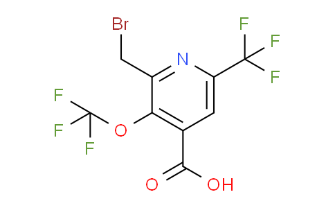 AM146141 | 1806775-58-5 | 2-(Bromomethyl)-3-(trifluoromethoxy)-6-(trifluoromethyl)pyridine-4-carboxylic acid