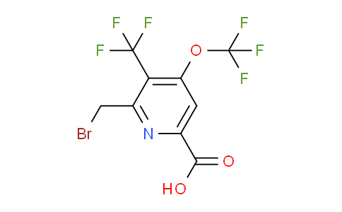 AM146143 | 1805290-20-3 | 2-(Bromomethyl)-4-(trifluoromethoxy)-3-(trifluoromethyl)pyridine-6-carboxylic acid
