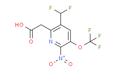 AM146146 | 1806161-37-4 | 5-(Difluoromethyl)-2-nitro-3-(trifluoromethoxy)pyridine-6-acetic acid
