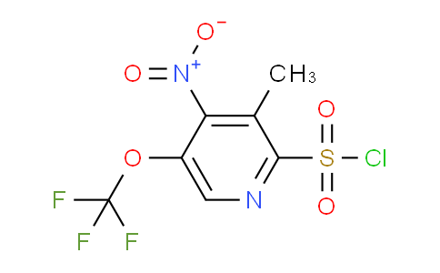 AM146153 | 1805296-32-5 | 3-Methyl-4-nitro-5-(trifluoromethoxy)pyridine-2-sulfonyl chloride