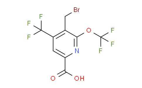 AM146158 | 1805290-36-1 | 3-(Bromomethyl)-2-(trifluoromethoxy)-4-(trifluoromethyl)pyridine-6-carboxylic acid