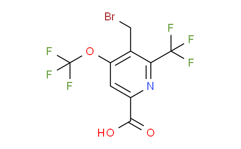 AM146165 | 1805023-51-1 | 3-(Bromomethyl)-4-(trifluoromethoxy)-2-(trifluoromethyl)pyridine-6-carboxylic acid