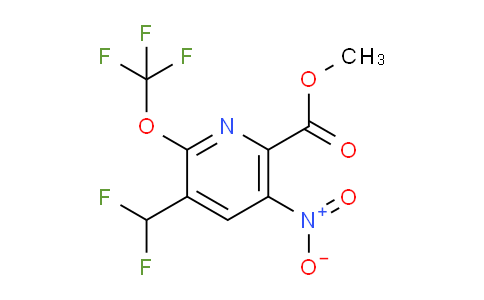 AM146175 | 1805299-41-5 | Methyl 3-(difluoromethyl)-5-nitro-2-(trifluoromethoxy)pyridine-6-carboxylate