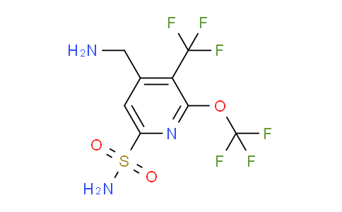 AM146176 | 1804005-74-0 | 4-(Aminomethyl)-2-(trifluoromethoxy)-3-(trifluoromethyl)pyridine-6-sulfonamide