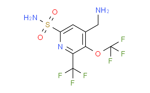 AM146178 | 1804005-82-0 | 4-(Aminomethyl)-3-(trifluoromethoxy)-2-(trifluoromethyl)pyridine-6-sulfonamide