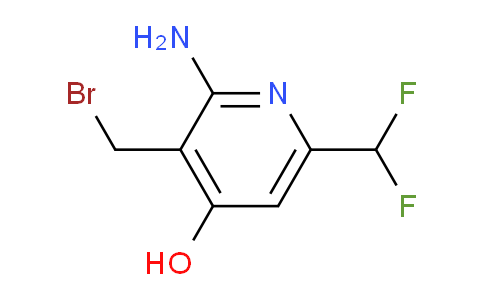 AM14618 | 1806810-10-5 | 2-Amino-3-(bromomethyl)-6-(difluoromethyl)-4-hydroxypyridine