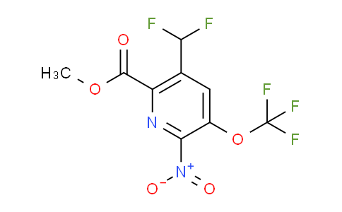 AM146183 | 1805293-44-0 | Methyl 5-(difluoromethyl)-2-nitro-3-(trifluoromethoxy)pyridine-6-carboxylate