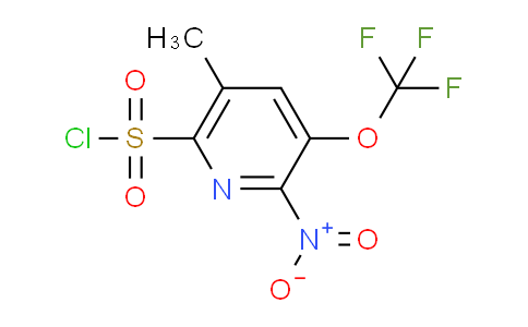 AM146187 | 1805296-60-9 | 5-Methyl-2-nitro-3-(trifluoromethoxy)pyridine-6-sulfonyl chloride