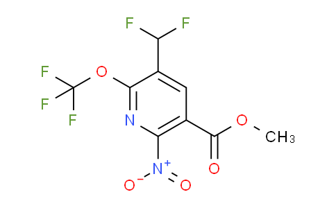 AM146188 | 1805217-67-7 | Methyl 3-(difluoromethyl)-6-nitro-2-(trifluoromethoxy)pyridine-5-carboxylate