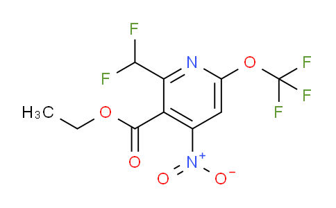 AM146192 | 1805158-61-5 | Ethyl 2-(difluoromethyl)-4-nitro-6-(trifluoromethoxy)pyridine-3-carboxylate