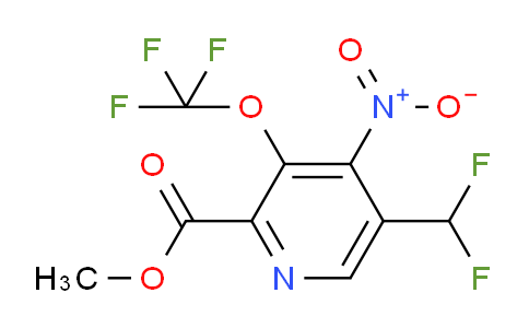 AM146201 | 1805293-00-8 | Methyl 5-(difluoromethyl)-4-nitro-3-(trifluoromethoxy)pyridine-2-carboxylate