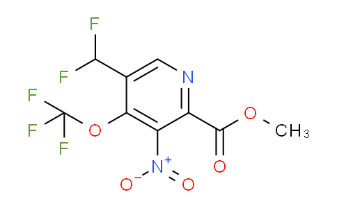 AM146203 | 1806772-79-1 | Methyl 5-(difluoromethyl)-3-nitro-4-(trifluoromethoxy)pyridine-2-carboxylate