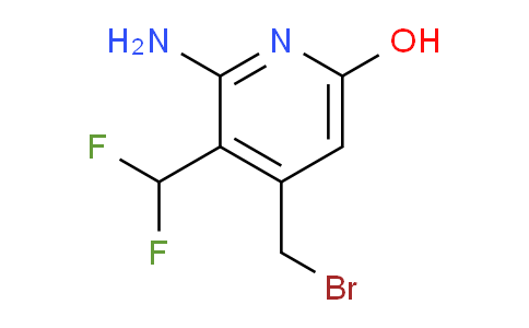 2-Amino-4-(bromomethyl)-3-(difluoromethyl)-6-hydroxypyridine