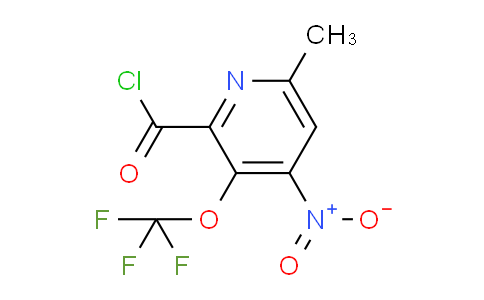 AM146213 | 1806780-90-4 | 6-Methyl-4-nitro-3-(trifluoromethoxy)pyridine-2-carbonyl chloride