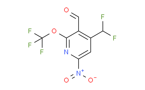 AM146219 | 1806773-04-5 | 4-(Difluoromethyl)-6-nitro-2-(trifluoromethoxy)pyridine-3-carboxaldehyde