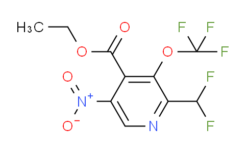 AM146220 | 1806765-36-5 | Ethyl 2-(difluoromethyl)-5-nitro-3-(trifluoromethoxy)pyridine-4-carboxylate