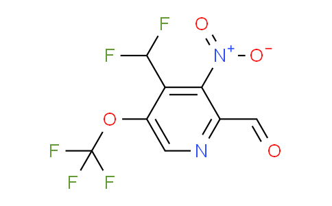 AM146221 | 1805299-26-6 | 4-(Difluoromethyl)-3-nitro-5-(trifluoromethoxy)pyridine-2-carboxaldehyde