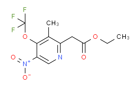 AM146222 | 1805204-71-0 | Ethyl 3-methyl-5-nitro-4-(trifluoromethoxy)pyridine-2-acetate