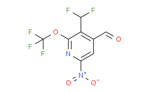 AM146223 | 1804856-10-7 | 3-(Difluoromethyl)-6-nitro-2-(trifluoromethoxy)pyridine-4-carboxaldehyde