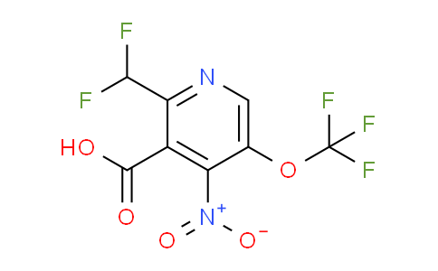 AM146226 | 1805076-13-4 | 2-(Difluoromethyl)-4-nitro-5-(trifluoromethoxy)pyridine-3-carboxylic acid