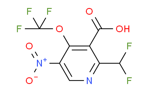 AM146228 | 1805076-15-6 | 2-(Difluoromethyl)-5-nitro-4-(trifluoromethoxy)pyridine-3-carboxylic acid