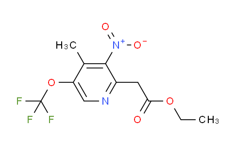 AM146229 | 1806759-13-6 | Ethyl 4-methyl-3-nitro-5-(trifluoromethoxy)pyridine-2-acetate
