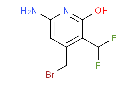 6-Amino-4-(bromomethyl)-3-(difluoromethyl)-2-hydroxypyridine