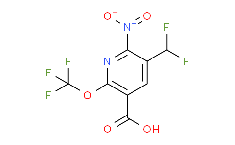 AM146236 | 1805292-35-6 | 3-(Difluoromethyl)-2-nitro-6-(trifluoromethoxy)pyridine-5-carboxylic acid