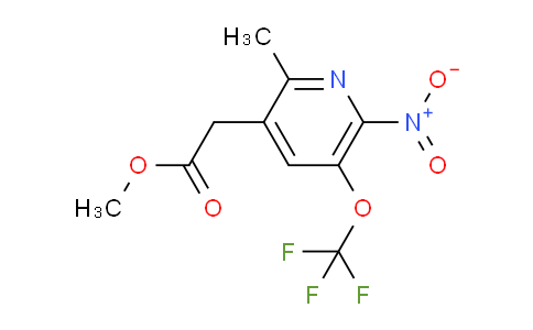 AM146255 | 1806042-18-1 | Methyl 2-methyl-6-nitro-5-(trifluoromethoxy)pyridine-3-acetate