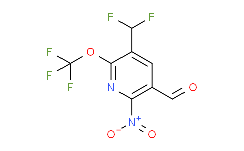 AM146257 | 1805299-31-3 | 3-(Difluoromethyl)-6-nitro-2-(trifluoromethoxy)pyridine-5-carboxaldehyde
