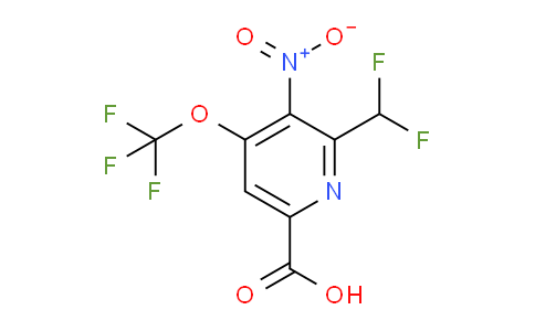 AM146259 | 1806049-16-0 | 2-(Difluoromethyl)-3-nitro-4-(trifluoromethoxy)pyridine-6-carboxylic acid