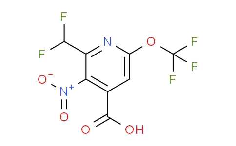 AM146261 | 1805226-01-0 | 2-(Difluoromethyl)-3-nitro-6-(trifluoromethoxy)pyridine-4-carboxylic acid