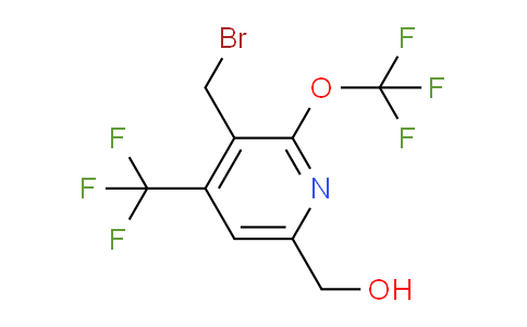 AM146262 | 1806774-12-8 | 3-(Bromomethyl)-2-(trifluoromethoxy)-4-(trifluoromethyl)pyridine-6-methanol