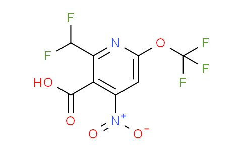 AM146265 | 1804856-15-2 | 2-(Difluoromethyl)-4-nitro-6-(trifluoromethoxy)pyridine-3-carboxylic acid