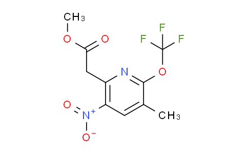 AM146266 | 1804675-06-6 | Methyl 3-methyl-5-nitro-2-(trifluoromethoxy)pyridine-6-acetate